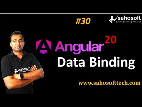 Data Binding in Angular 20 | Data Binding in Angular | Sahosoft
