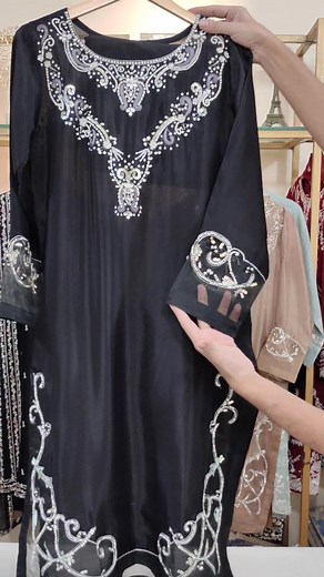 Sheesha silk dress 03366831466 Whatsapp | As Corner