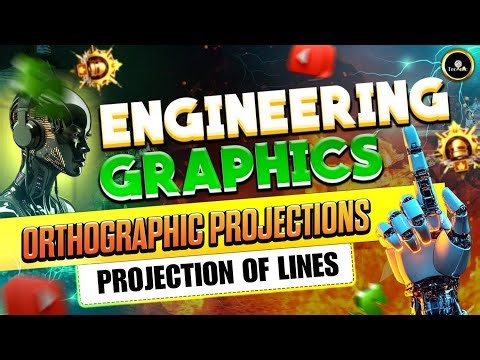 projection of lines -3 || All Branch || Engineering Graphics #astechnic #astechniclive