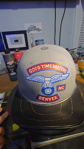 Its not a helmet, its a hat. 😅 Custom painted Mikes Pro Lids Helmet done using ‪@CreatexColors‬
