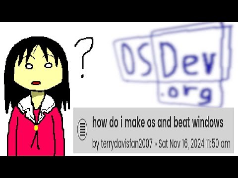 so you want to write an operating system...