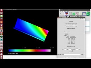 Elmer-Fem & Salome-MECA. Static And Buckling Problems