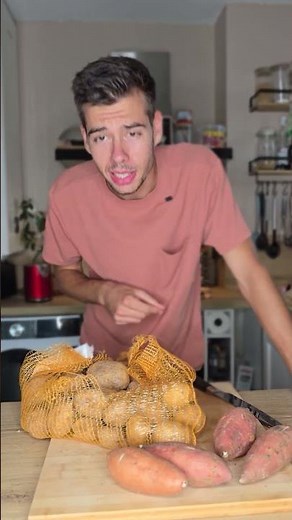 Ma meilleure recette de pomme de terre & patates douces rôties au four ! (Facile & pas cher)