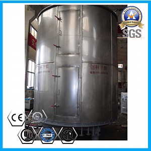 [Hot Item] Hot Air Rotary Tray Dryer for Drying Pesticide