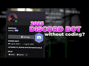 [2026] Create your Own Discord Bot within 3 Minutes !!
