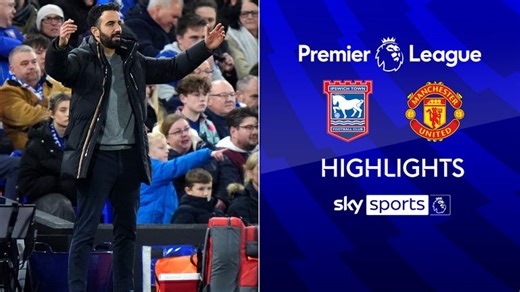 Ipswich 1 -1 Manchester United | Premier League highlights