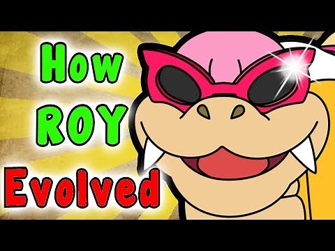 Super Mario - Evolution Of ROY KOOPA (Koopalings 1988 - 2018)