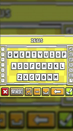 Making anything at all in Scribblenauts