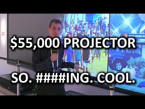 Badass Sony Projector & TV Technology. Seriously BA - CES 2015