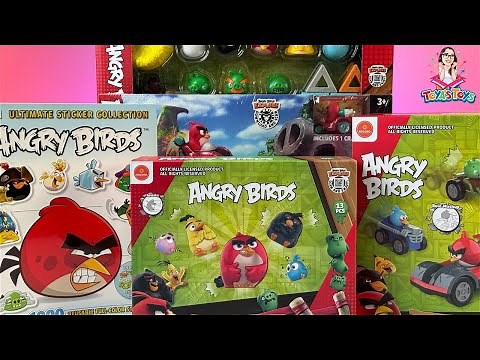 Unboxing and Review of Rovio Angry Birds Toy Collection