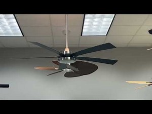 Ceiling Fans in the Fanimation Boardroom office 2025- Demoing a Fanimation TorchAire and Aviara
