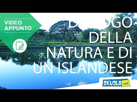 Dialogo della natura e di un islandese di Giacomo Leopardi