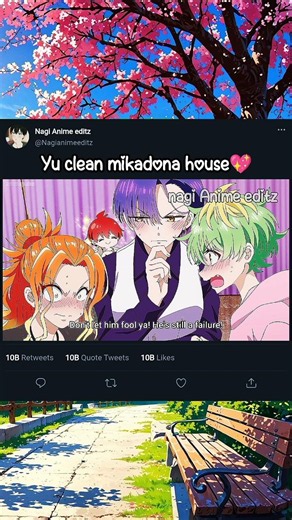 Yu clean mikadona house 💖😍| dealing with mikadona sisters is a breeze S1 ep1|#shorts #halo #new