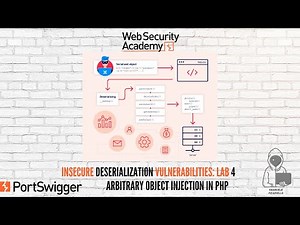 Insecure Deserialization:Lab #4 - Arbitrary object injection in PHP