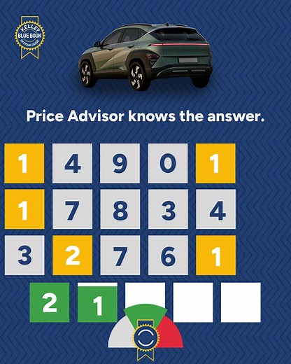 Say goodbye to pricing puzzles! 🚗 Get the right price for your used car with expert guidance. Avoid costly mistakes and make an informed decision. Know the market value of your vehicle instantly. #KBBPriceAdvisor | Kelley Blue Book