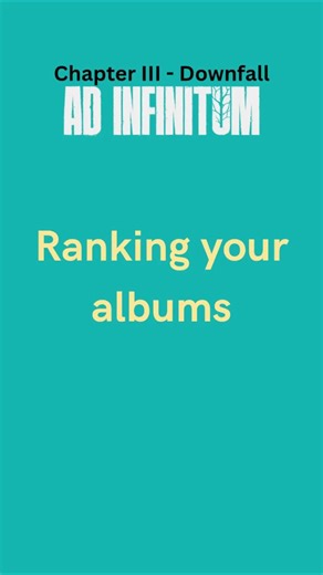 ranking your albums part 23 Chapter 3 #downfall #adinfinitum #metal