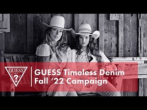 GUESS Timeless Denim Fall '22 Campaign | #GUESSDenim