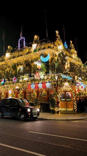 Is it a pub? A Christmas tree farm? Both?? 😁 The Churchill Arms doesn’t do subtle when December rolls around. This Kensington legend goes absolutely bonkers with the holiday decor…we’re talking 90 Christmas trees and something like 21,000 lights. 🎄 Since the ‘80s, this place has been the ultimate festive pit stop. Picture this: you’re nursing a proper pint, the lights are twinkling overhead, you’re eating pad thai in a 273-year-old pub, and everything just feels right. That’s the Churchill Arm