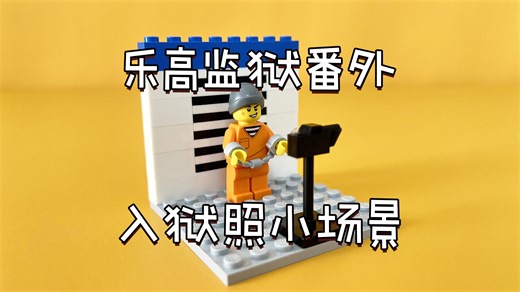搭建乐高监狱番外篇：入狱照小场景