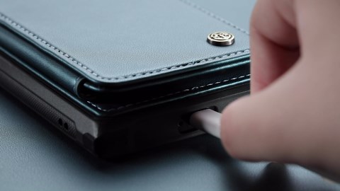Vinich for Samsung Galaxy S25 Wallet Case with Card Holder, RFID Blocking Credit Slots Kickstand Shockproof Phone Cover Fit for Galaxy S25 6.2" Bluish Green