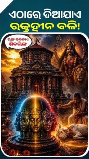 ଏଠାରେ ଦିଆଯାଏ ରକ୍ତହୀନ ବଳି! Mundeshwari Devi Temple। #bihar #maadurga #mundeshwarimandir #shiv #facts