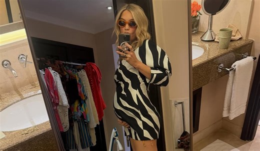 Laura Whitmore shares happy news after getting inventive with angles