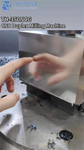ASIATOOLS TH-350NC: 4-Side Automation for Small Parts 🔧 Technical Core in Brief: Automated 4-Side Milling: Complete roughing and finishing in one automated setup. Precision Capacity: Handles parts from 20mm to 350mm with a cutting capacity of 2x2mm. Robust Cutter: Equipped with a φ150mm cutter for efficient material removal. 🚀 Streamline your production. Get a quote for the ultimate small-batch solution: 📧 Email: daria.chen@asiatools.net 🌐 Explore: https://asiatools.net/ #CNC #DuplexMilling 
