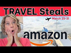 30 Amazon Deals for Flights, Fashion, & Travel Function March 25-31