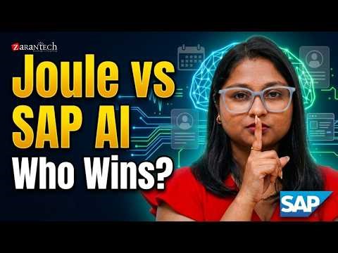 Joule vs Traditional SAP: Which Wins the AI Battle? | ZaranTech