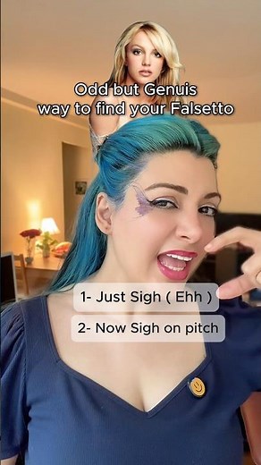 Odd but Genius Way to Find your Falsetto in 10 Seconds 🤩 Vocal Fry to Falsetto !