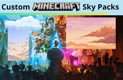 Cool Custom Minecraft Sky Texture Packs & How To Install