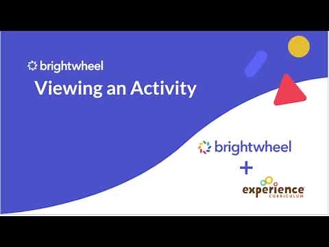 Experience Curriculum on brightwheel