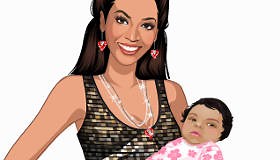 Dress Up Beyonce and Her Baby