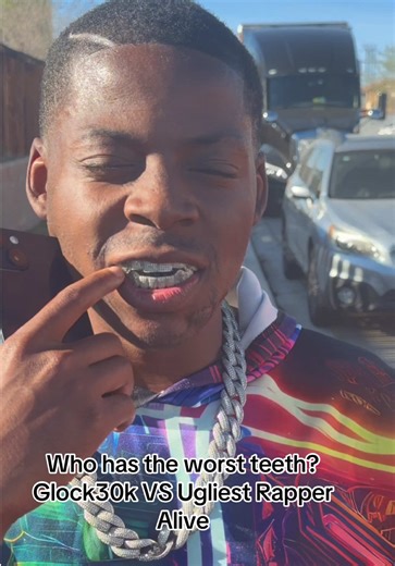 who’s worse? @glock30k2funny @UgliestRapperAlive1 #druski | teeth