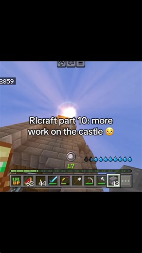 Castle Construction Progress in RLCraft Part 10