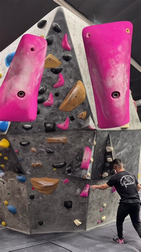 Mastering Pink Holds in Bouldering Climbing
