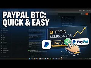 How to Buy Bitcoin on Paypal (Quick and Easy)