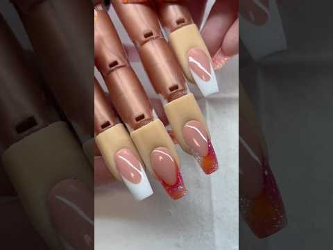 Beginner Nail Tutorial - Acrylic Nails - Perfect French Tips