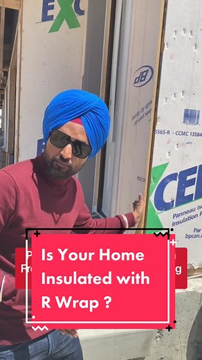 House Wraping for newly build homes #dhesirealestate #housewrap #wrap #brick #stucco #vinyl #stone #newhomes #dhesitips #topadvice #mold #moisture