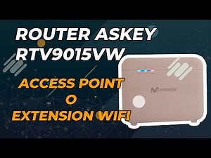 Configure Askey RTV9015VW Router - Repeater - 2024