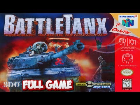 BattleTanx [N64] Longplay Gameplay Walkthrough Full Movie Game🔴