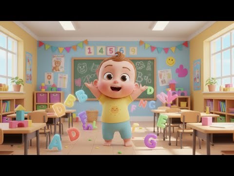 Escuela de Monstruos ABC - Canciones Infantiles y Rimas para Niños y Bebés Alfabeto