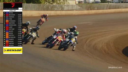 🏆 With a photo finish, Tom Drane sweeps the day at the Springfield Mile and locks up his first American Flat Track AFT Singles Championship! #ProgressiveAFT | FloRacing