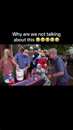 I nearly spit out my water watching this live. And no, it’s not AI. 😭😭 #foxandfriends #foxnews #jeanmiller #4thofjuly #america250