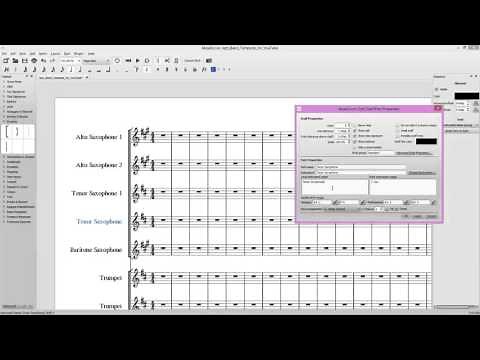 How To Make A Really Good Jazz Band Template in MuseScore!