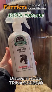 We have used and reviewed Farriers Equine Care mane & tail conditioner and it’s got to be another 10/10 product 🧡 Firstly it smells DIVINE - literally left our stable smelling like a spa, like lavender and Lemon PLUS its made from 100% natural ingredients 🍋🌱 Aswell as that incredible smell - its leaves such a glossy shine on the horses mane and tail - just watch to the end of the video and you can see Graysons mane gleaming ✨ Last but not least - another product from this incredible brand tha