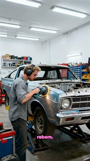Rusty Ford Ranchero 1970s being restorated #shorts #carrestoration #repairing