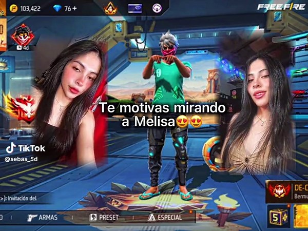 Es que ella😍🫢@🌷𝐌𝐄𝐋𝐈𝐒𝐀➶ @♡sᴏʏ♡ᴍᴇʟɪsᴀ♡ #FreeFire #freefire #contenido #sebas_5d #5dedos