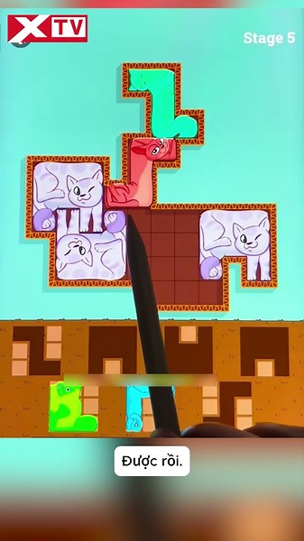 Cat Stacking 200 IQ | Cat Stacking | Puzzle Gameplay