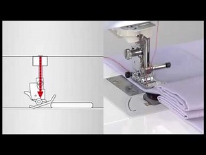 [BrotherSupportSewing] Automatic fabric sensor system